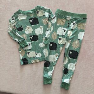 Little Sleepies Little Sheepies Pajama Set